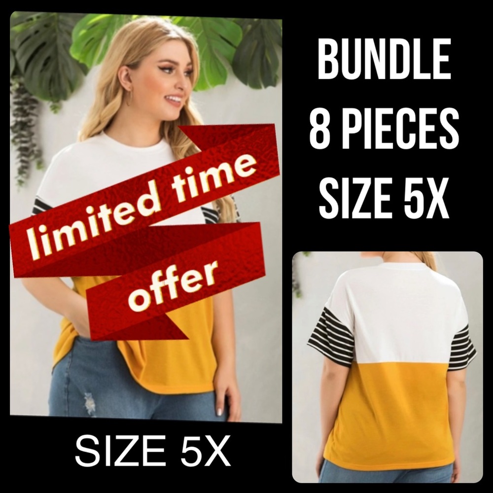 BUNDLE ALL SIZE 5X - TOTAL 8 PIECES